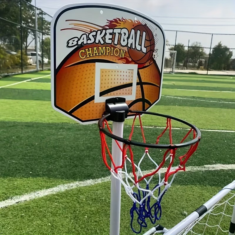 Sports Equipment 2 Year Old - Duża, przenośna, plastikowa bramka do piłki