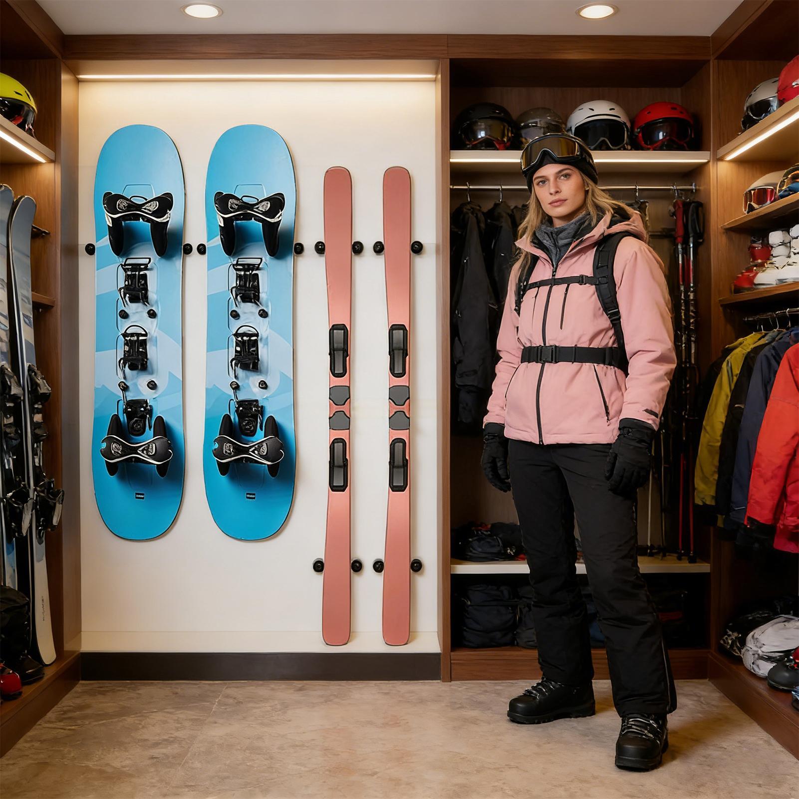 Uchwyt ścienny na snowboard, p – Sports Equipment Shop recenzja i cena